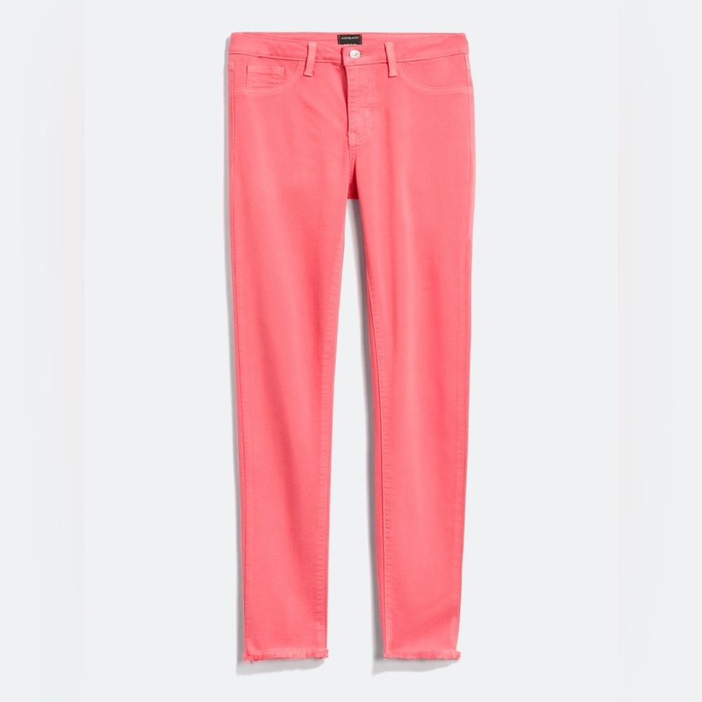 Just Black Bellamy Frayed Hem Skinny Jeans